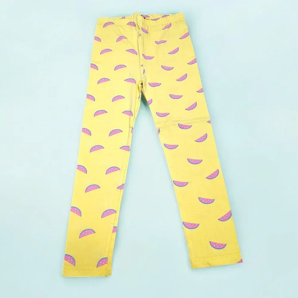 Pepco Full length Soft Cotton leggings Skinny Fit stretchy Yellow  NWOT